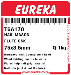 T6A170 - Masonry Nail -T6A170_Label_T